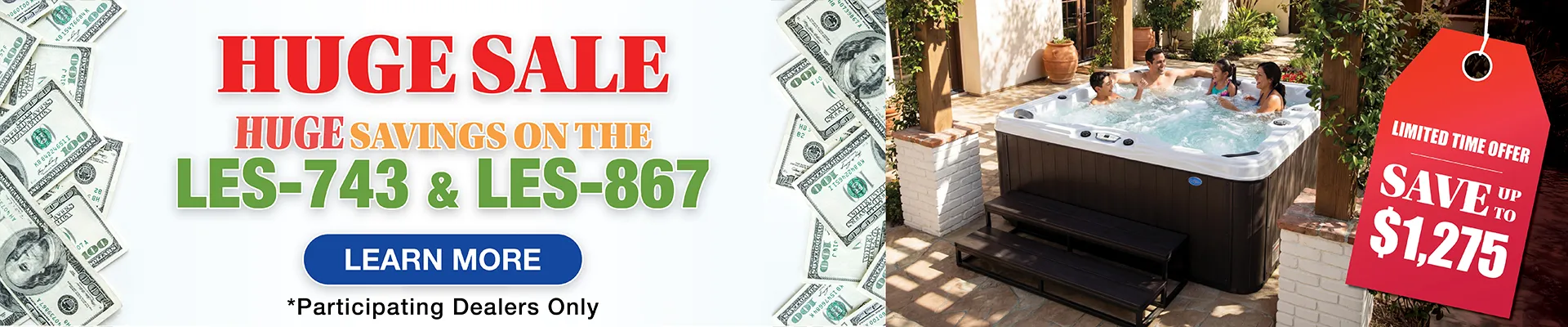 Calspas hot tub being used in a family setting - Farmington Hills